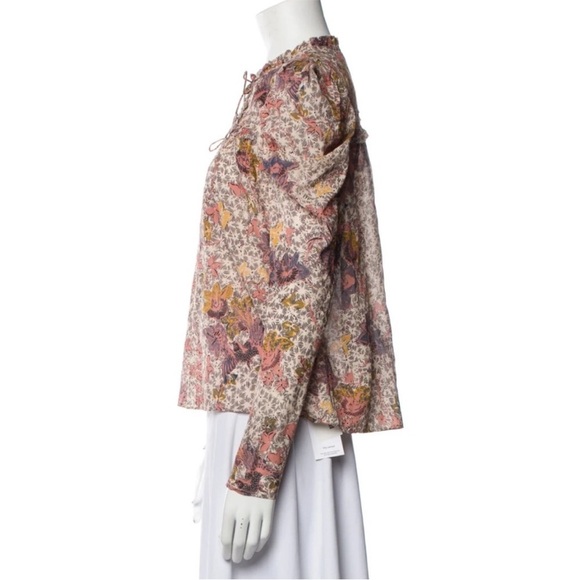 NWOT Ulla Johnson Remy Puff Long Sleeve
Sunburst Floral Blouse Top Shirt Size 6 - Picture 11 of 14